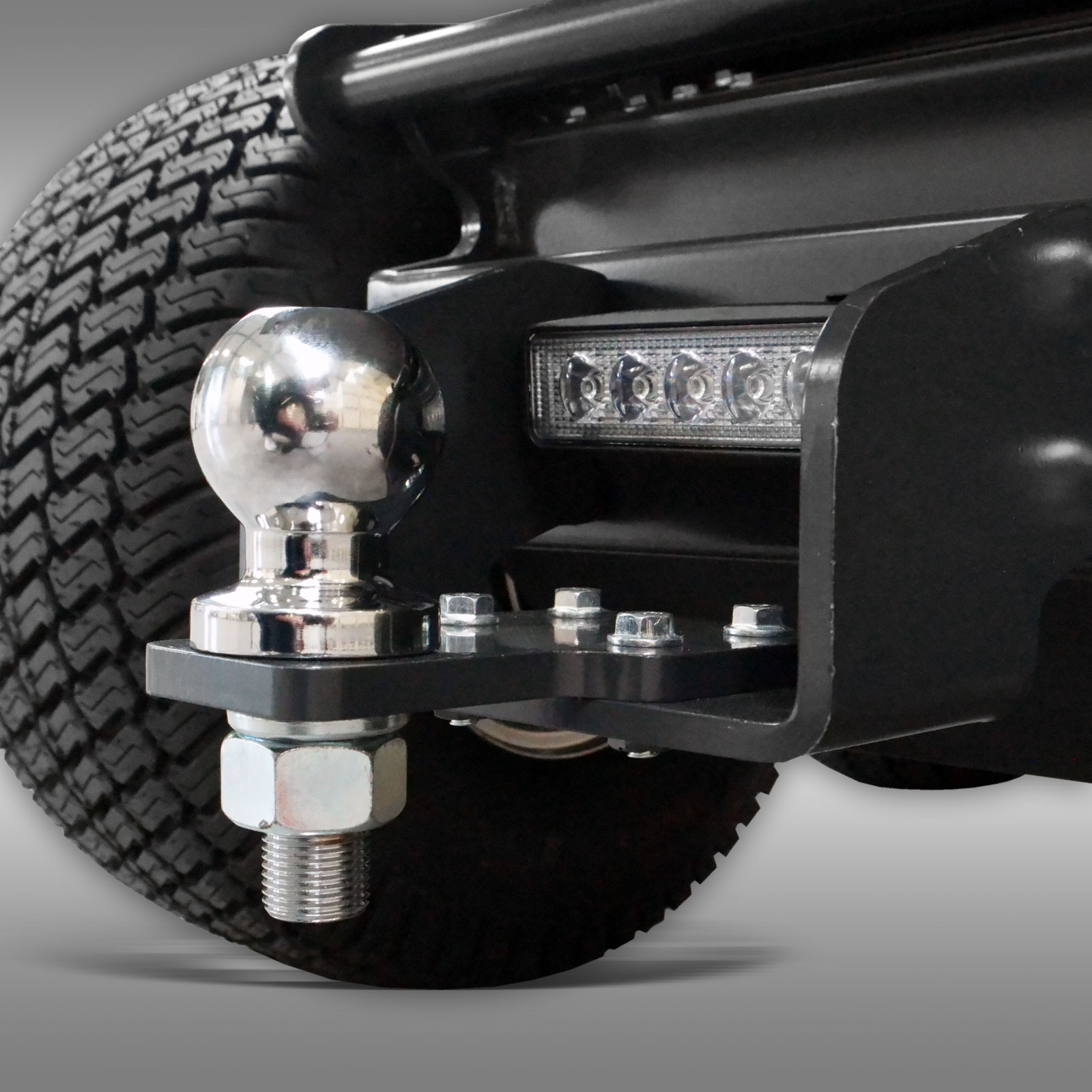 trekhaak voor electric dumper Jansen MSK