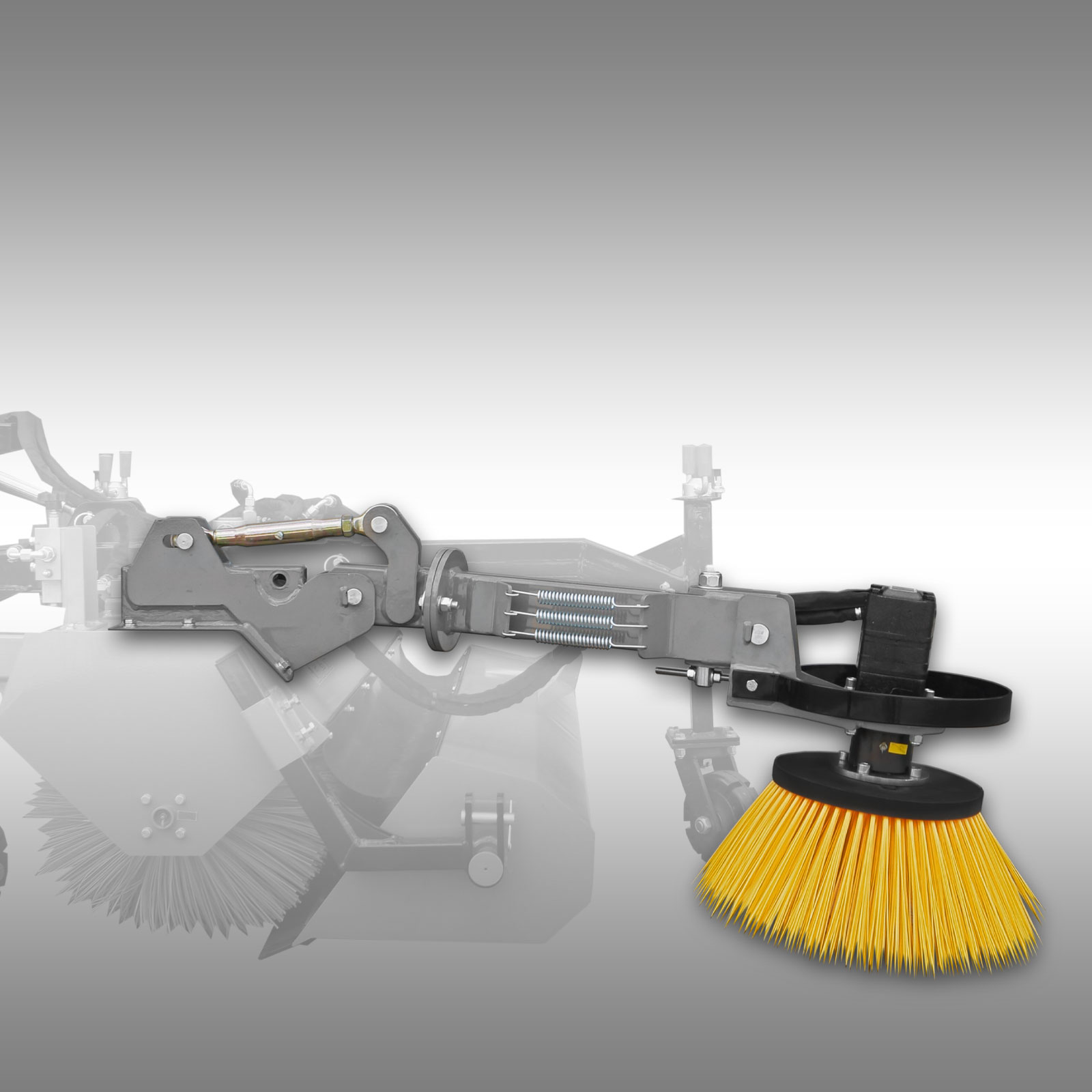 Hydraulische zijborstel voor JK-130 veegmachine Jansen
